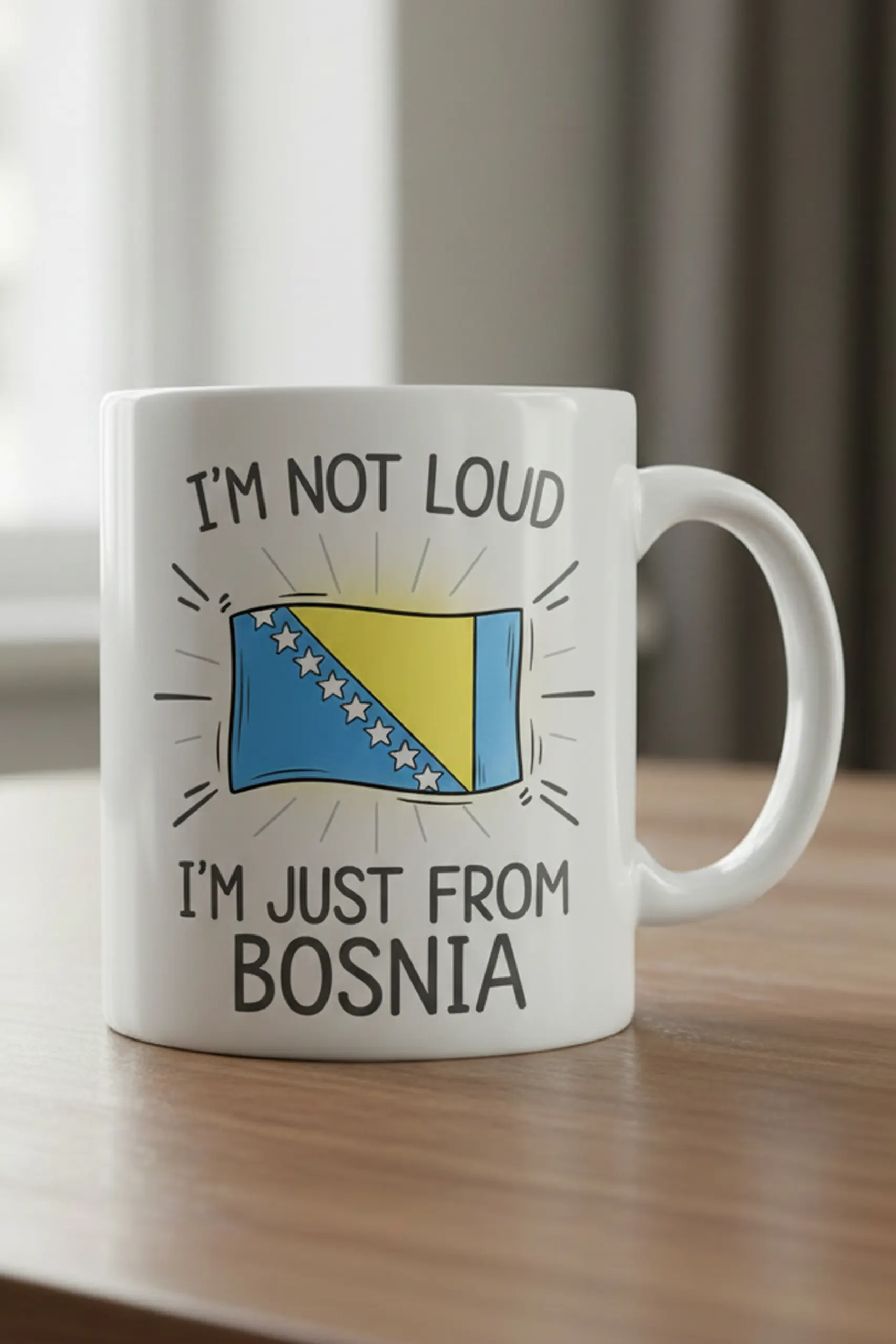 JUST FROM BOSNIA