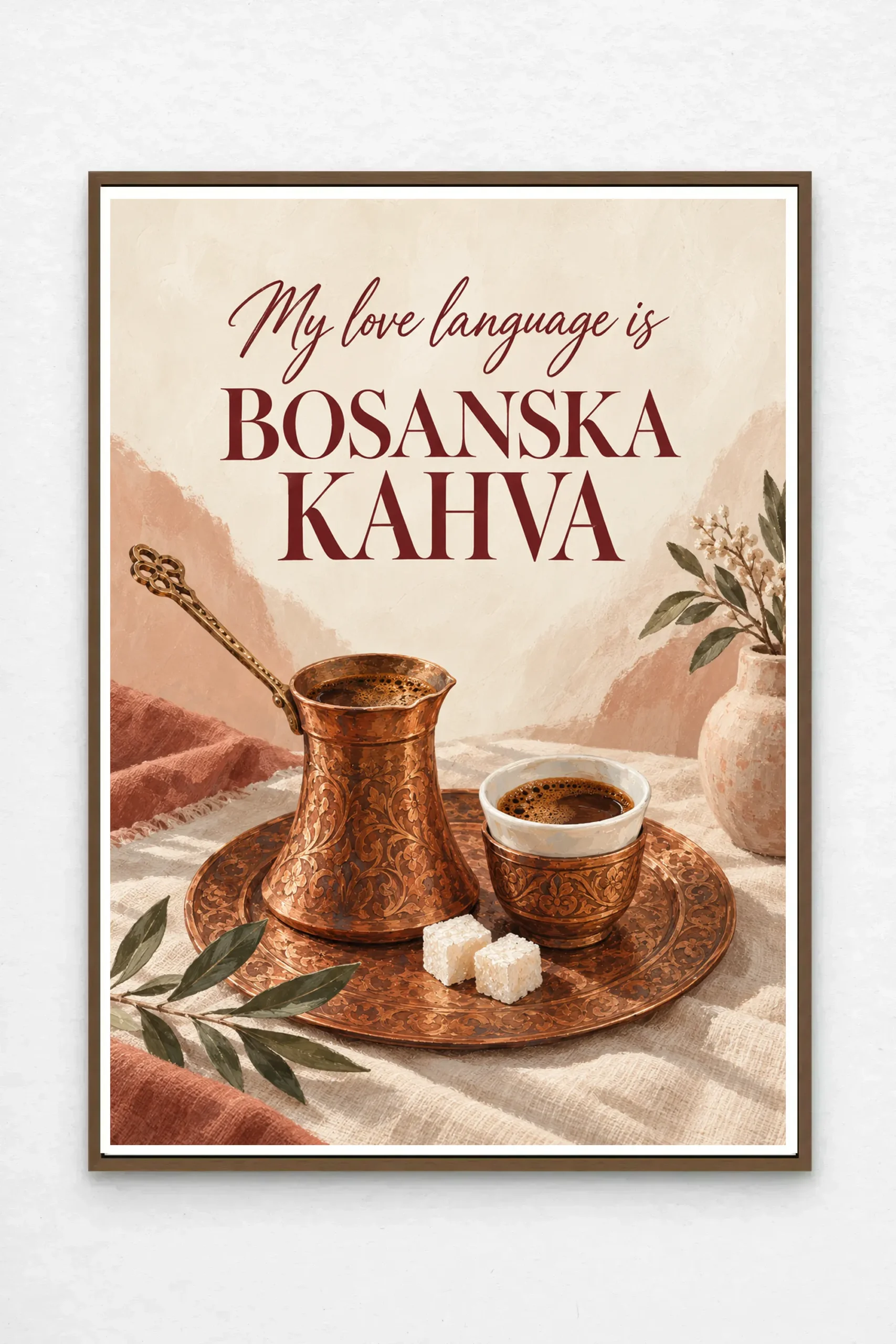 BOSANSKA KAHVA PLAKAT