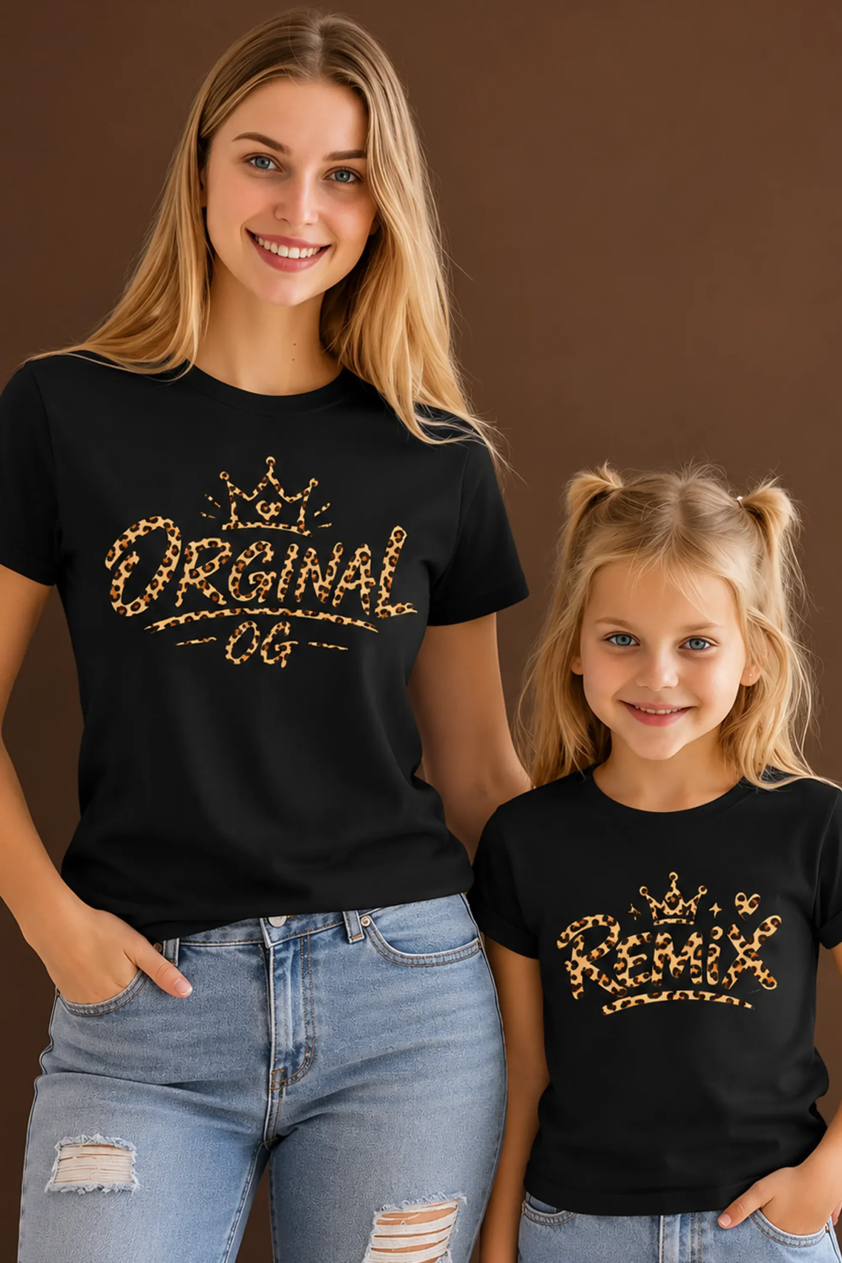 ORIGINAL + REMIX – Matching T-shirt sæt 2