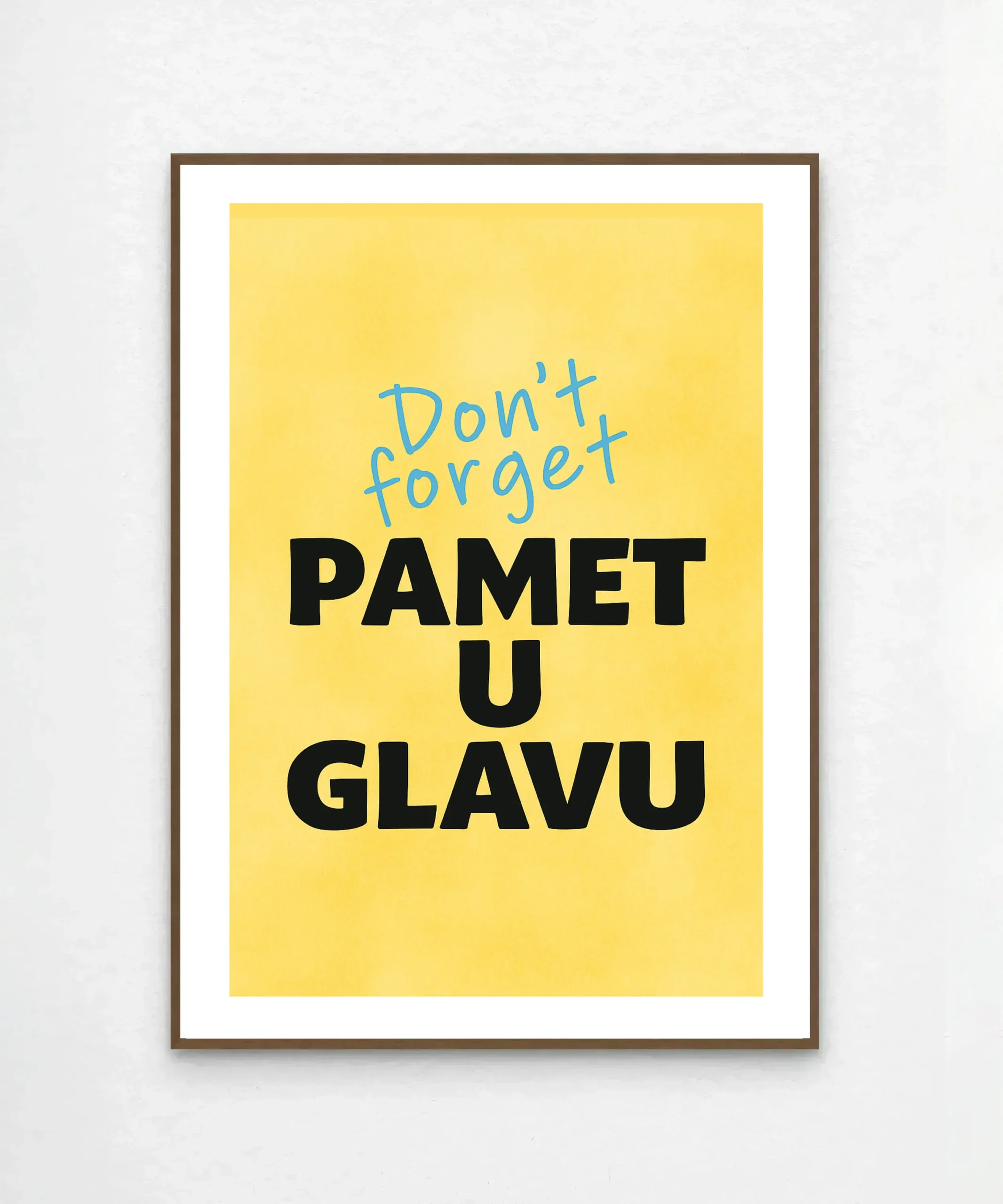 PAMET U GLAVU