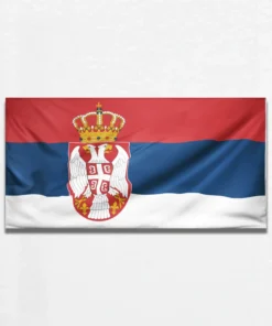 SERBIEN FLAG